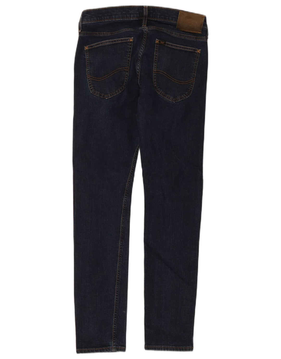 Lee Dame Luke Slim Jeans W29 L30 Marineblå Bomuld