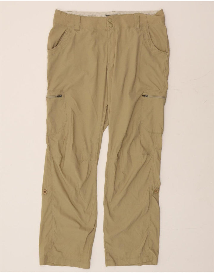 L.L.Bean Straight Cargo Bukser til kvinder W34 L30 Khaki Nylon