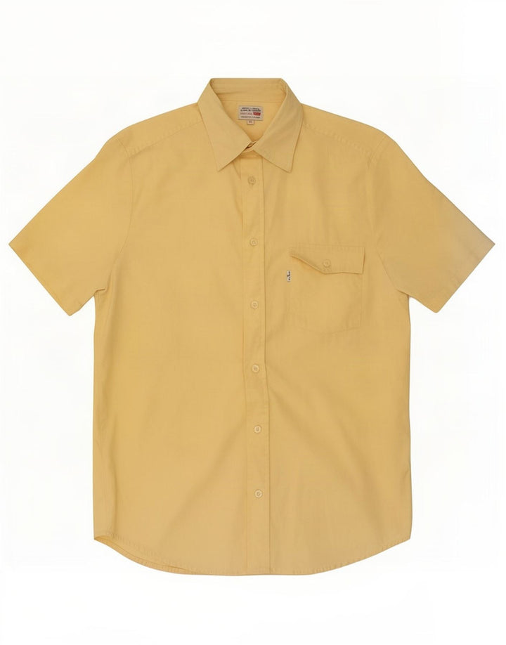 Levi's Kortærmet Herreskjorte Medium Gul