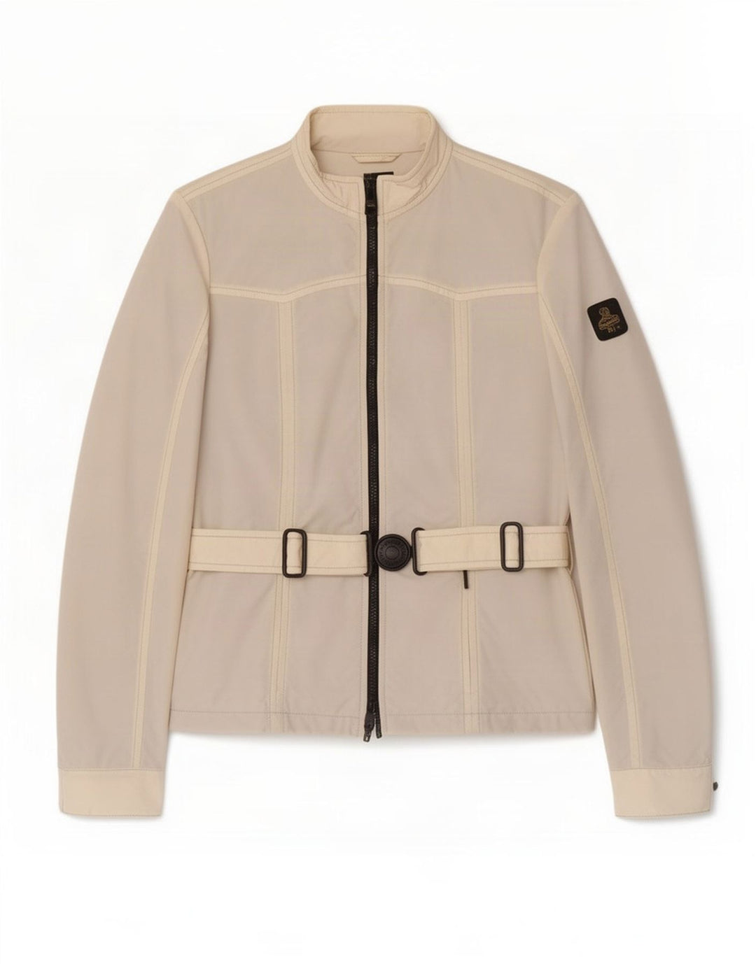 Refrigiwear Dame Regnjakke UK 10 Small Off White Nylon