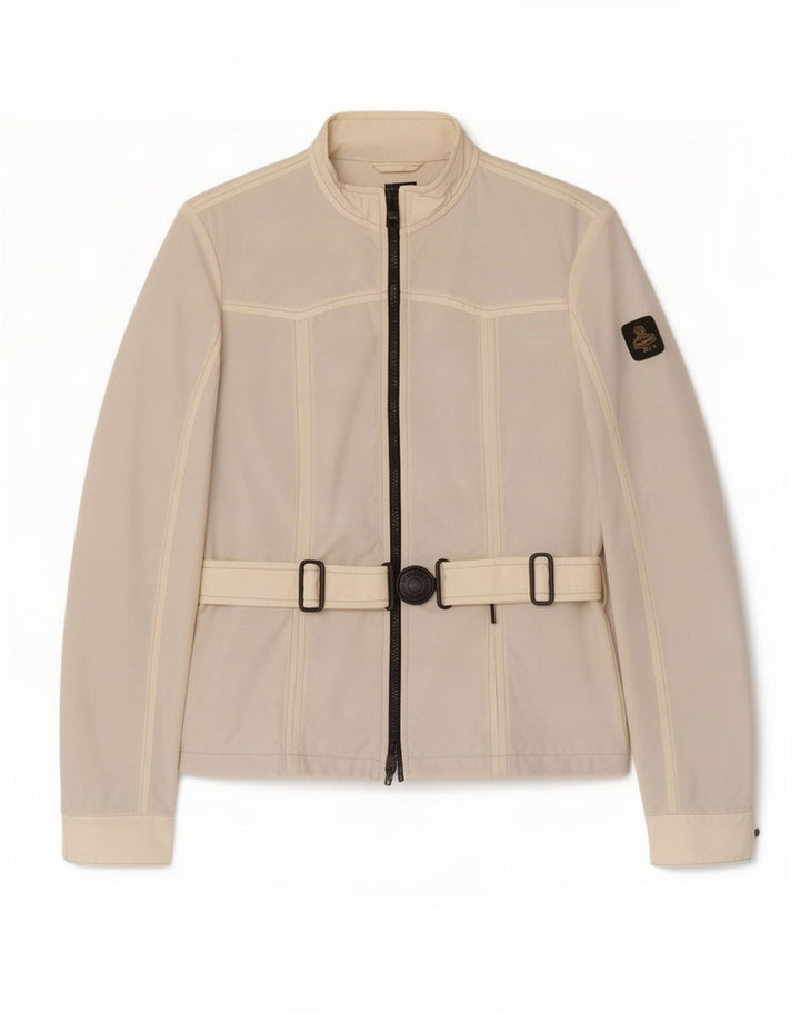 Refrigiwear Dame Regnjakke UK 10 Small Off White Nylon