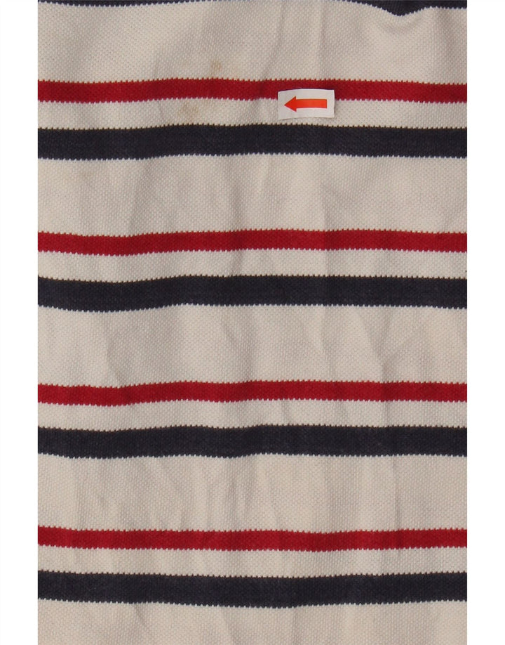 WRANGLER drenge poloshirt 15-16 år 2XL hvidstribet bomuld