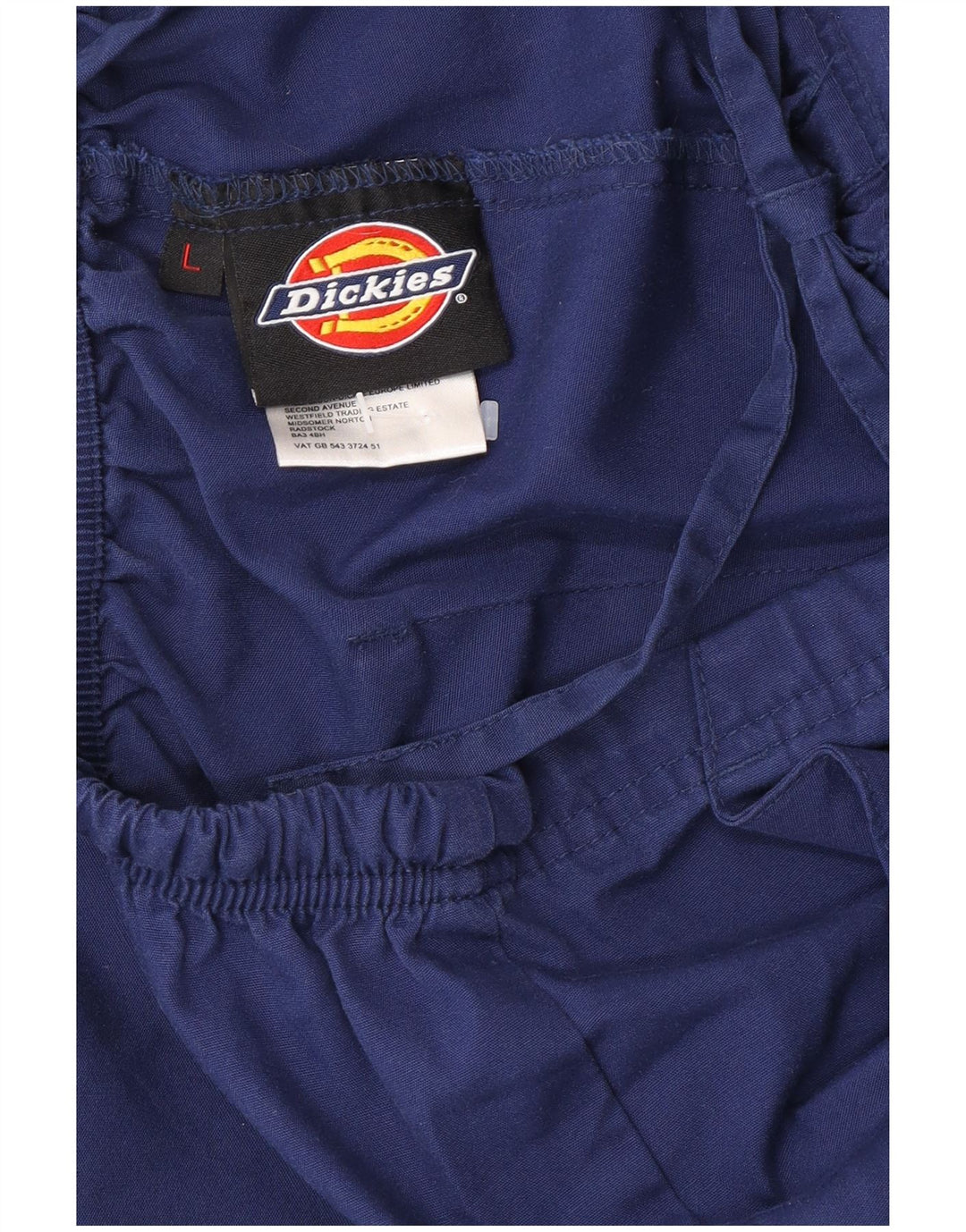Dickies Herre Regular Cargo Bukser Large W34 L30 Navy Blue Polyester