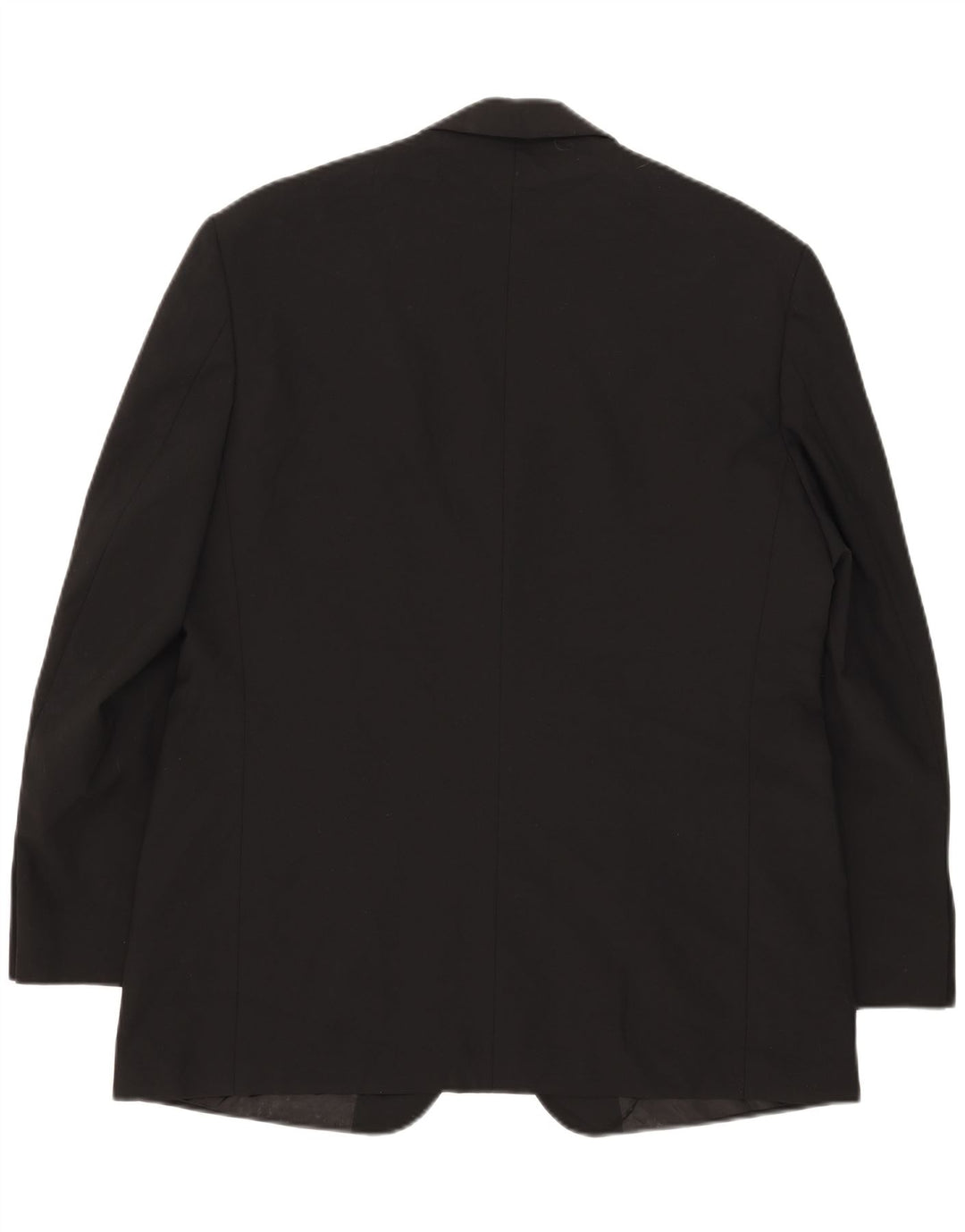 Marks & Spencer Herre 2-knaps blazerjakke UK 42 Stor sort polyester