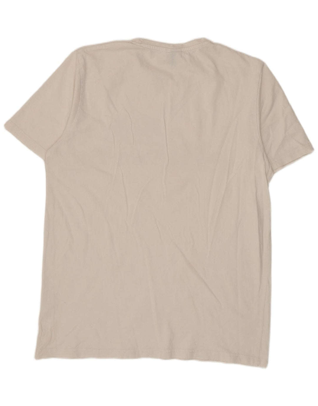 Ellesse Herre Grafisk T-Shirt Top Stor Hvid