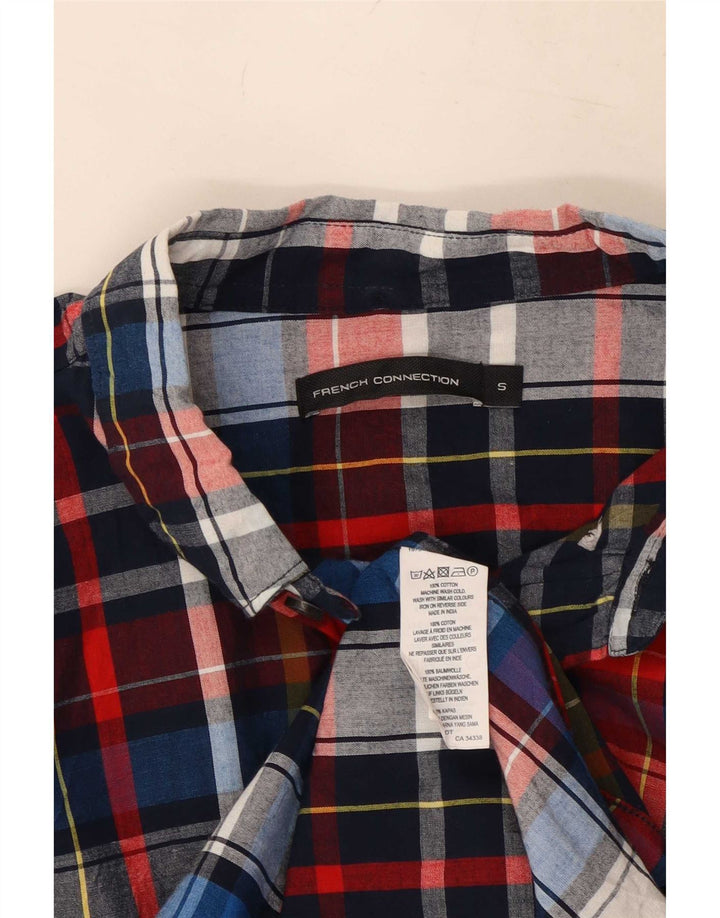 French Connection Herreskjorte Lille Flerfarvet Plaid Bomuld