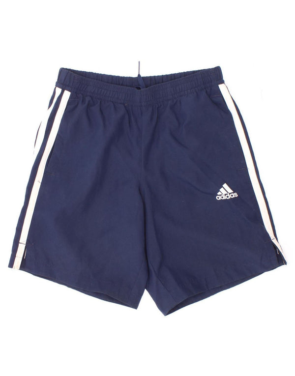 Adidas Boys Aeroready Sports Shorts 5-6 år Navy Blue Polyester