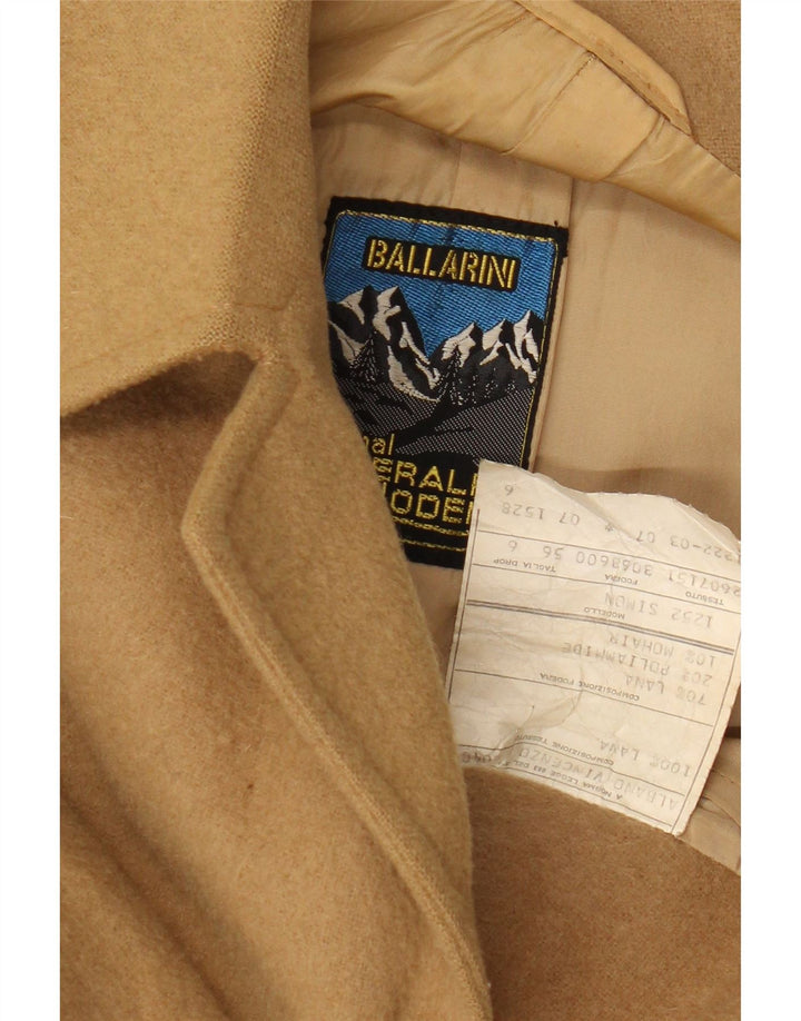 Ballarini Herre Overfrakke IT 56 3XL Beige Uld