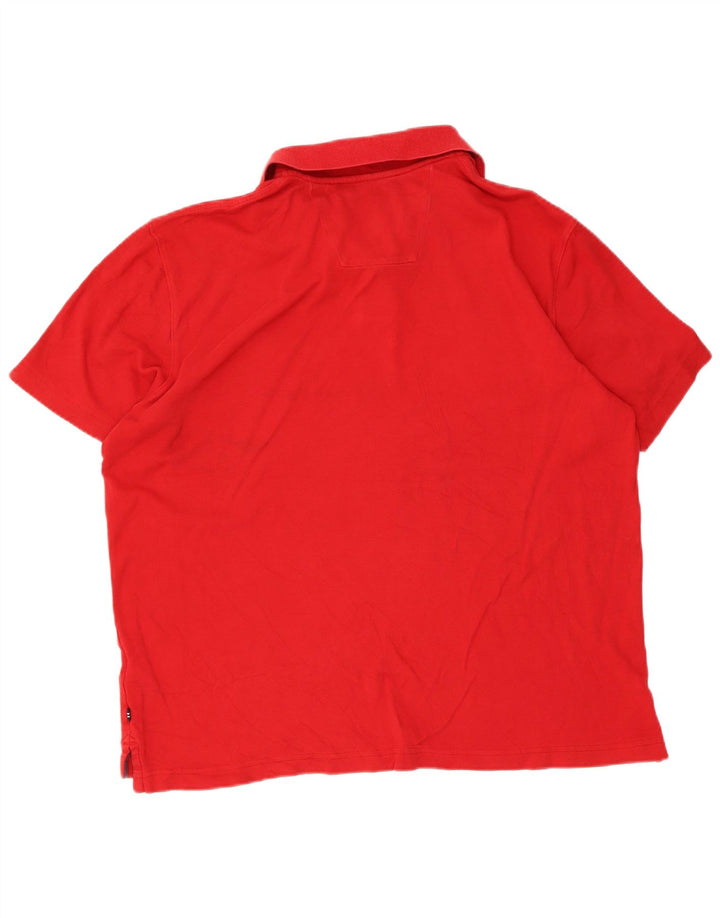 Nautica Herre Polo Shirt Stor Rød