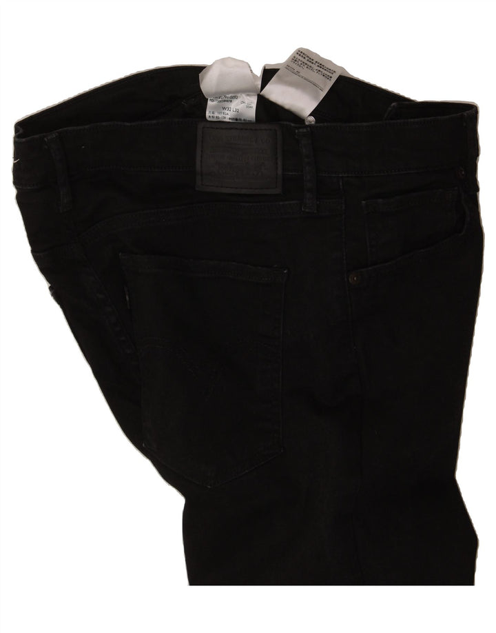 LEVI'S Womens Skinny Jeans W32 L26 Black Cotton Vintage Levi's and Second-Hand Levi's from Messina Hembry 
