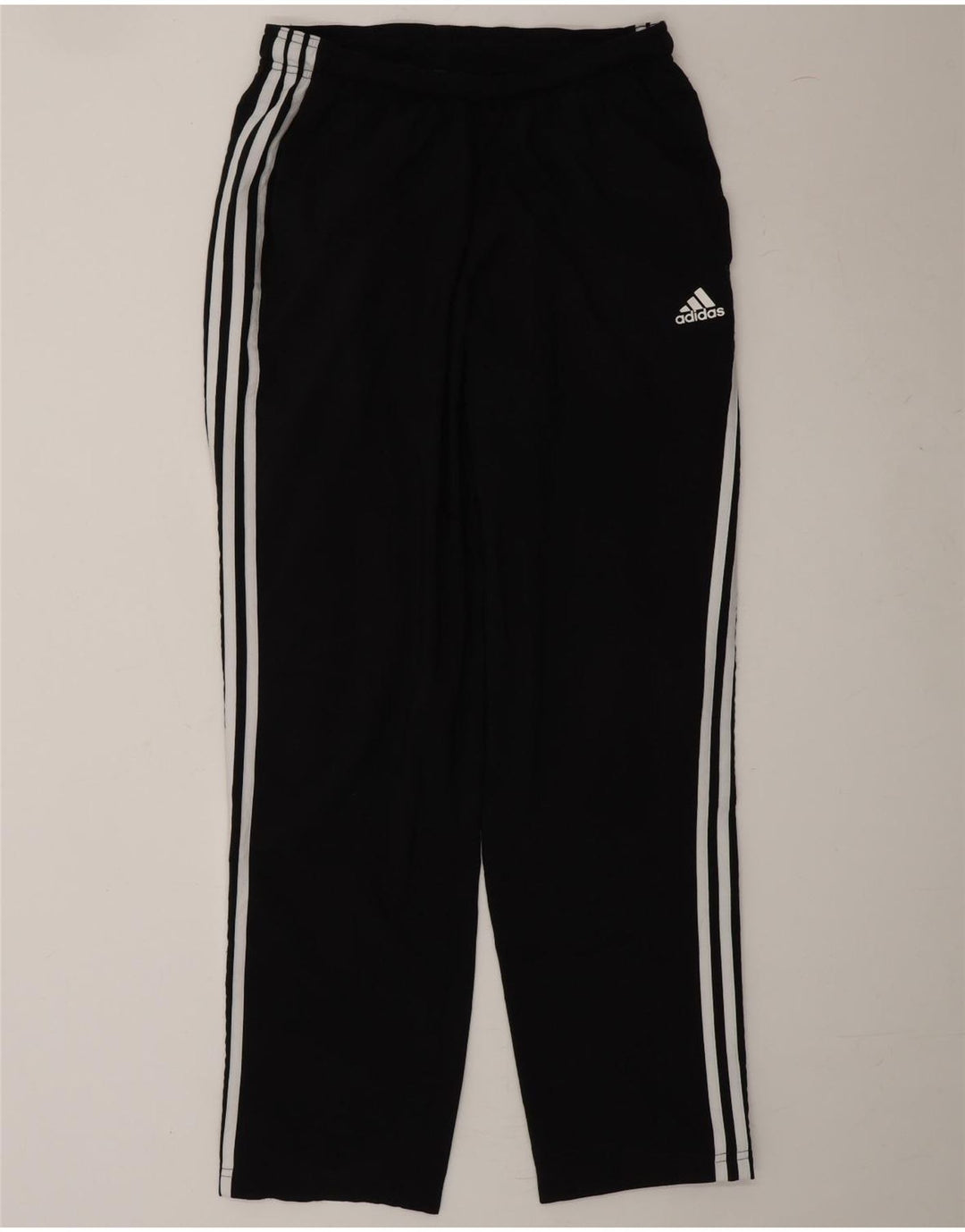ADIDAS Mens Tracksuit Trousers UK 40/42 Medium  Black Polyester Vintage Adidas and Second-Hand Adidas from Messina Hembry 
