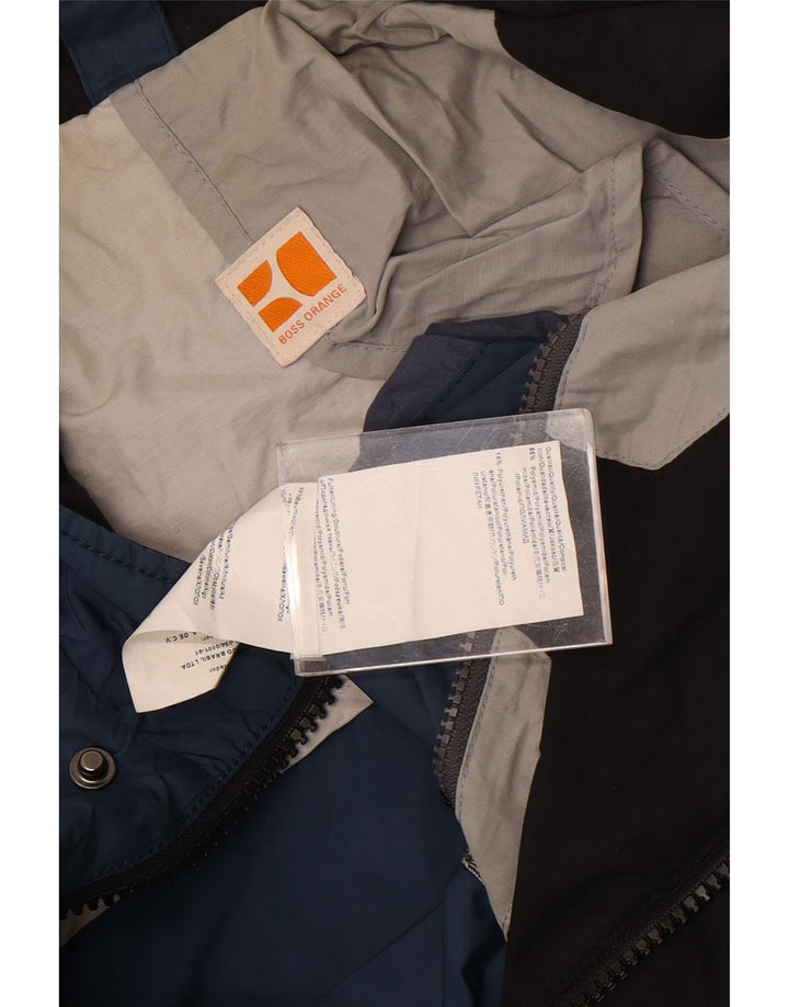 Hugo Boss Herre Utility Jacket EU 54 2XL Blå Polyamid