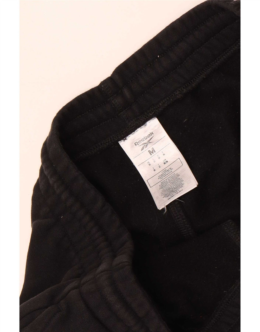 Reebok Træningsdragt til mænd Joggers Medium Sort Bomuld