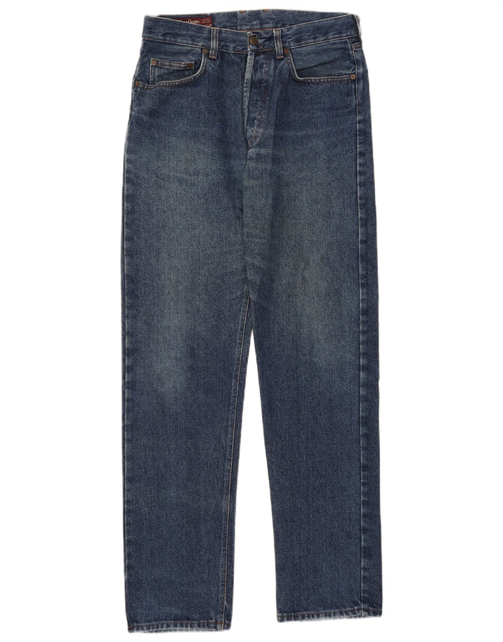 Marlboro Classics Straight Jeans til mænd W32 L34 Blå Bomuld