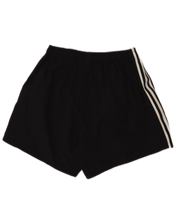 ADIDAS sportsshorts til kvinder UK 14 Medium sort nylon