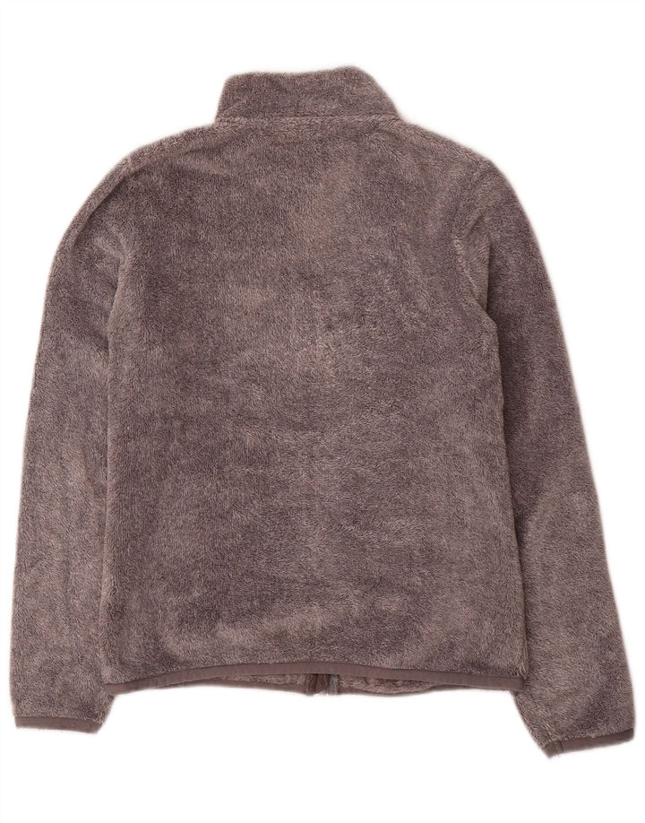 Weird Fish Dame Fleecejakke UK 10 Lille Grå Polyester