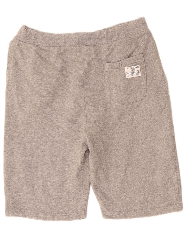 Jack & Jones Sportsshorts til mænd, store grå bomuld