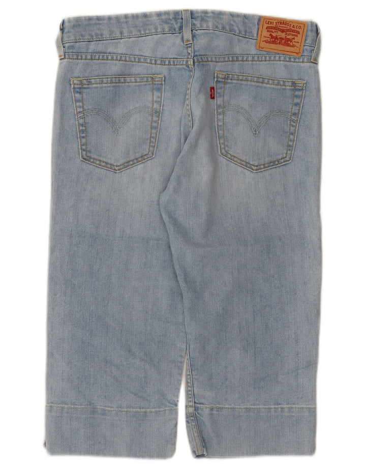 Levi's Dame Bermuda Denim Shorts US 9 Medium W32 Blue Ramie