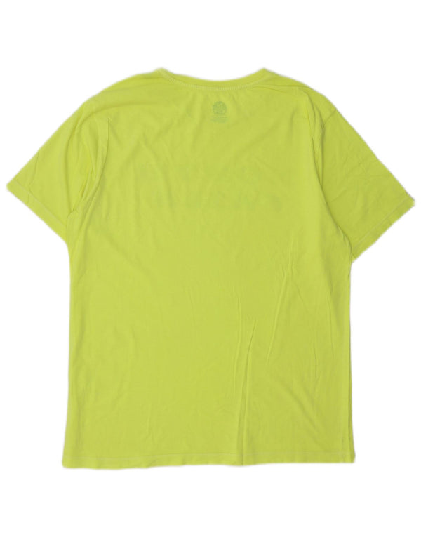 North Sails Herre Grafisk T-Shirt Top Medium Grøn Bomuld