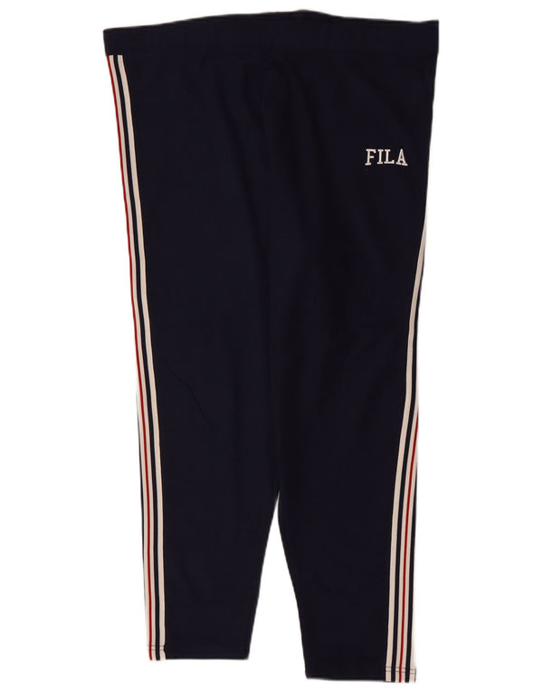 Fila Dame Leggings UK 24 4XL Navy Blue