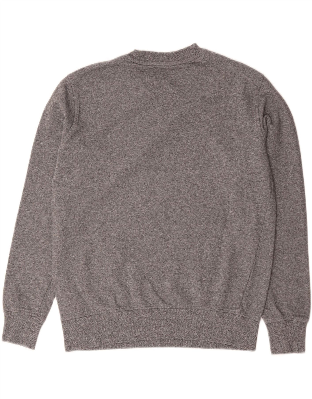Marks & Spencer Herre sweatshirt Jumper Medium Grey Flecked Bomuld