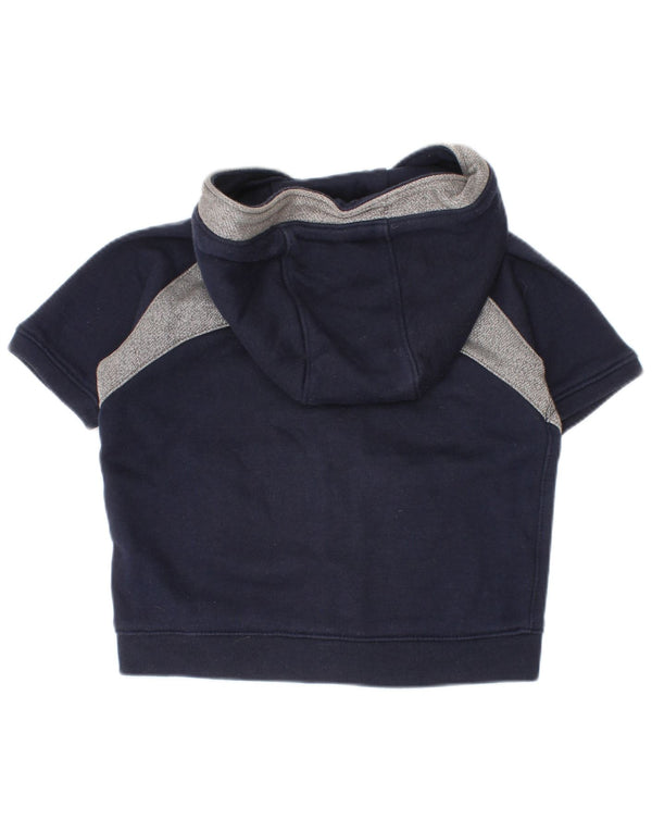Nike Baby Boys Hættetrøje med lynlås 12-18 måneder Navy Blue Colourblock