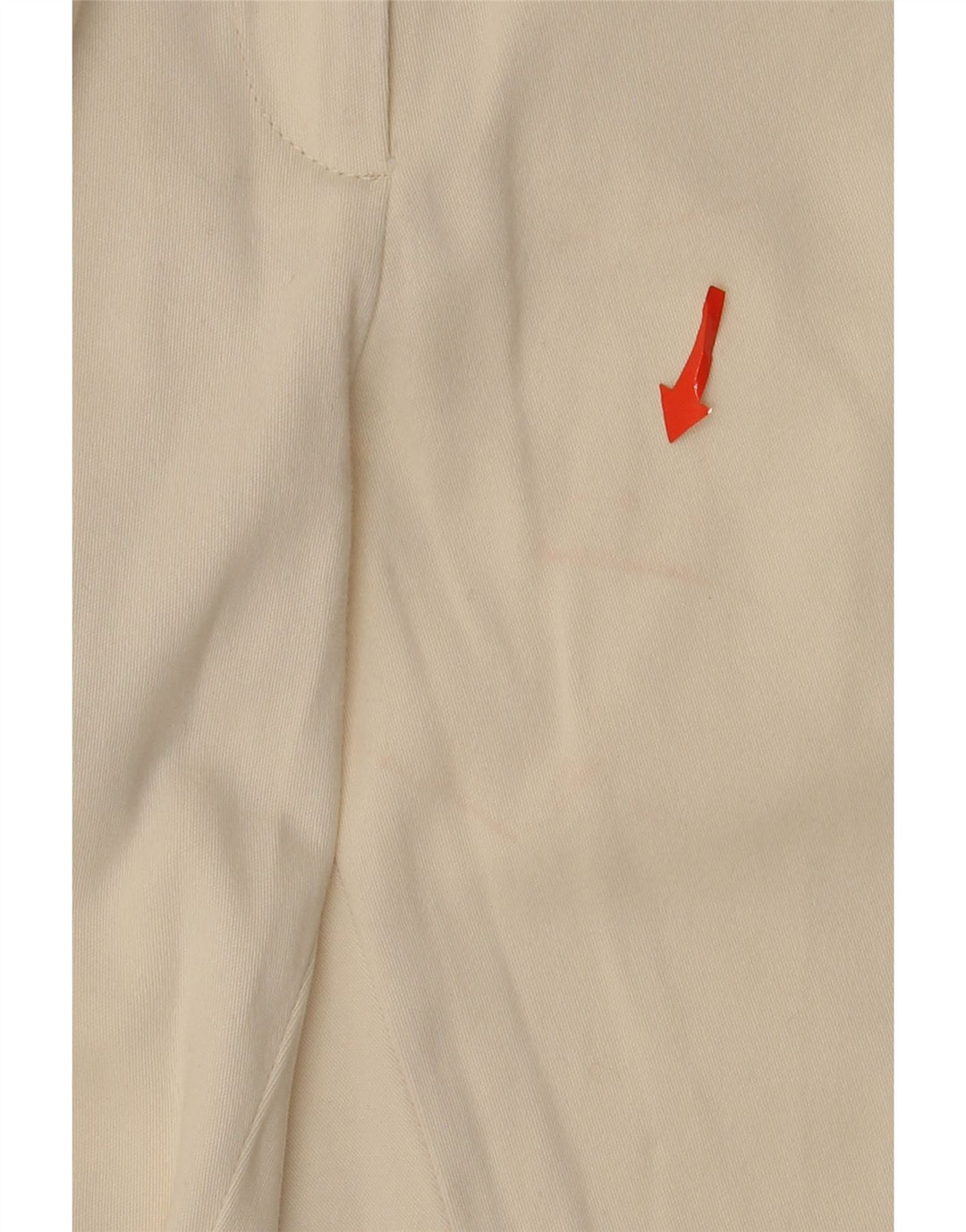 Massimo Dutti Dame Cropped Trousers EU 42 Large W30 L25 White