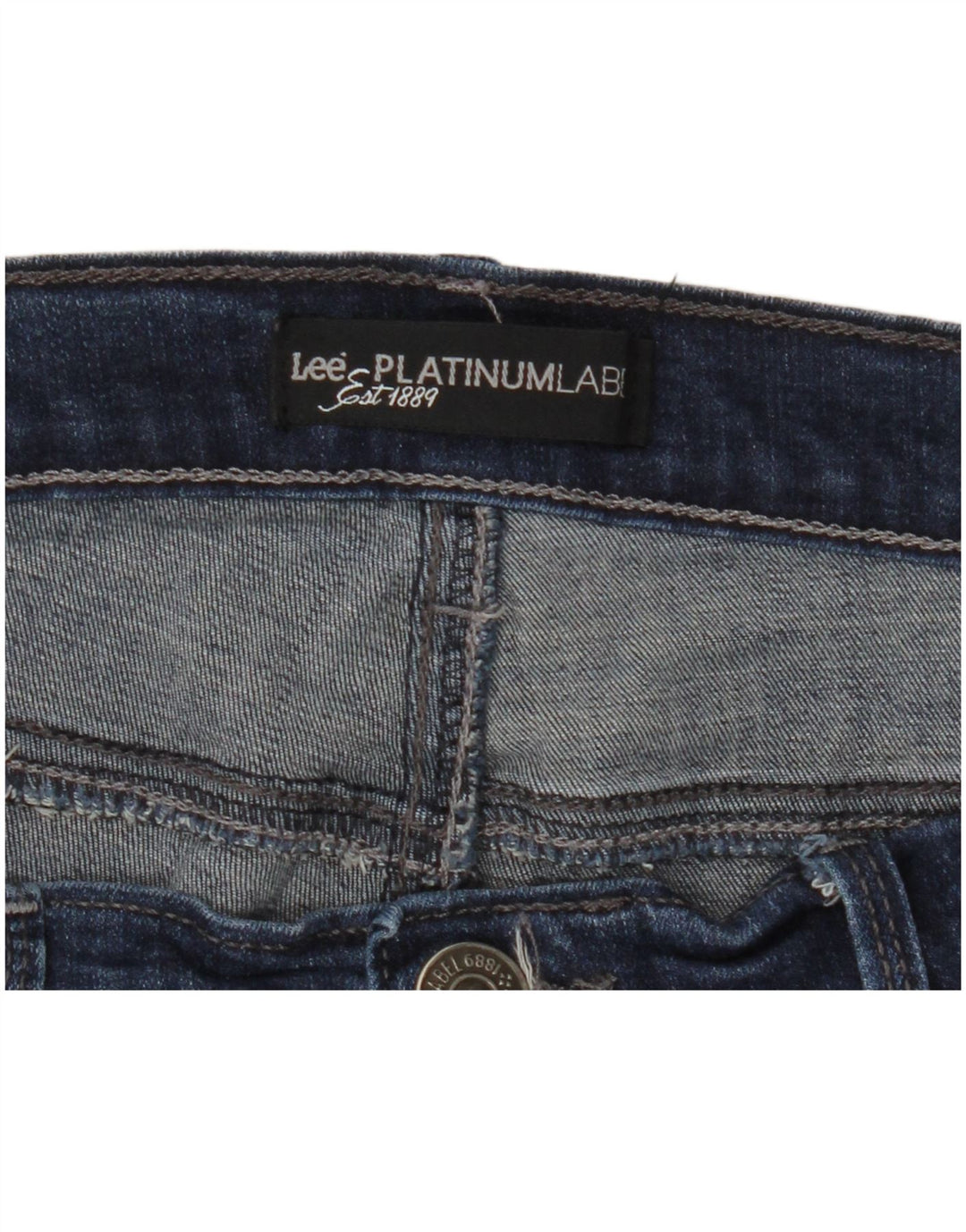LEE Dame Platinum Label Capri Jeans W34 L21 Marineblå