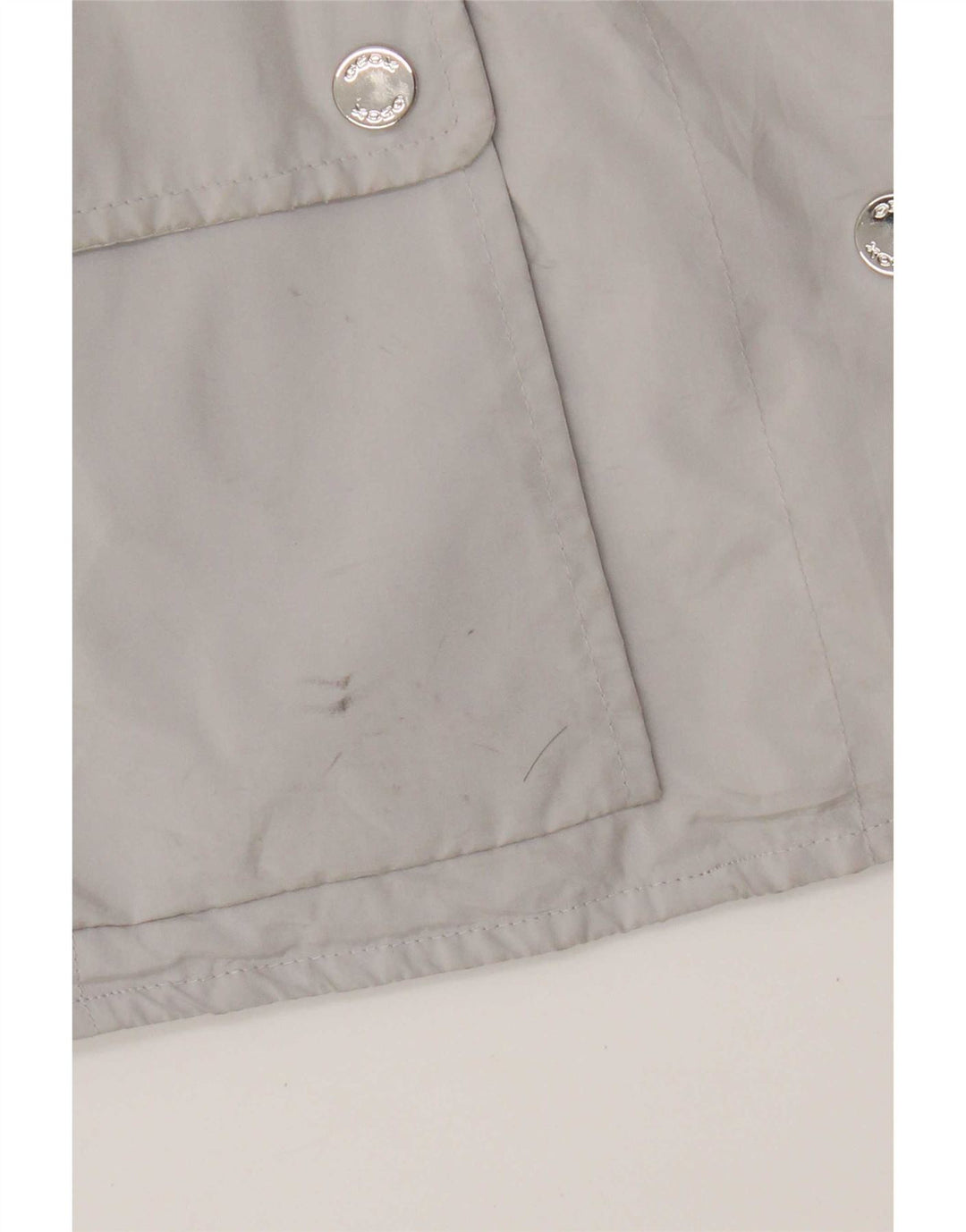 Geox Womens Respira Hooded Utility Jacket UK 18 XL Grå Polyester