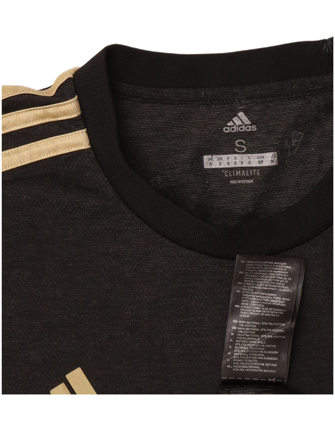 ADIDAS Herre Climalite T-Shirt Top Lille Grå Polyester
