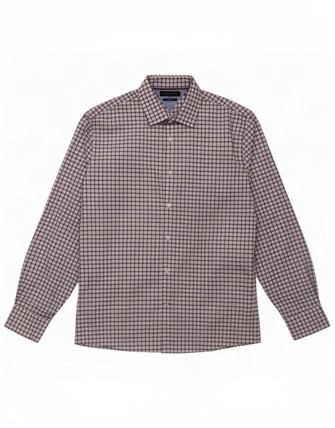 Tommy Hilfiger Herreskjorte str. 16 1/2 Stor hvid ternet bomuld