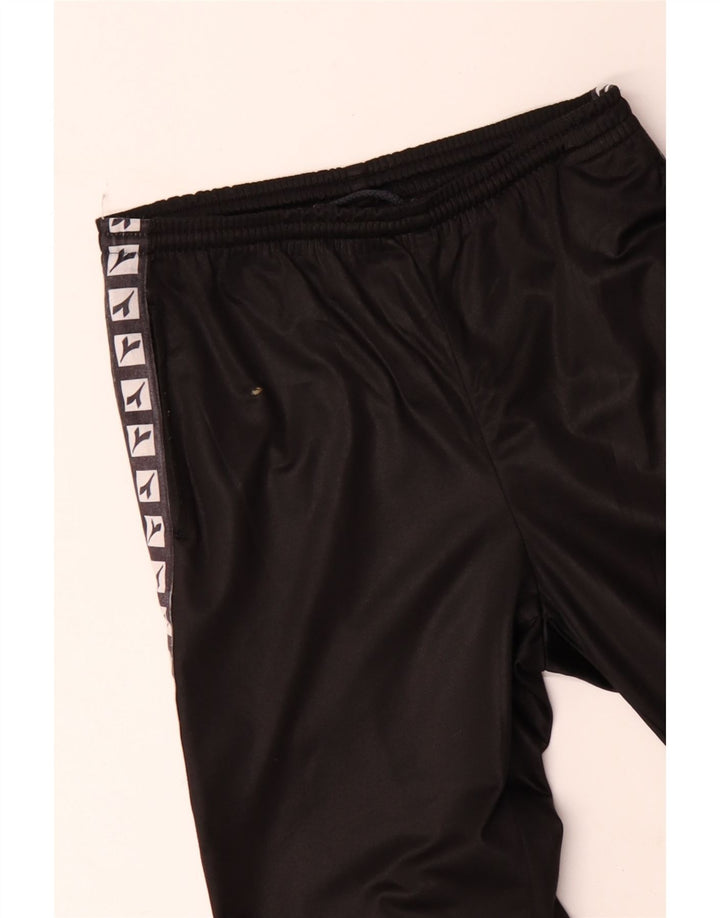 DIADORA Dame Oversized grafisk hel træningsdragt UK 10 Small Black