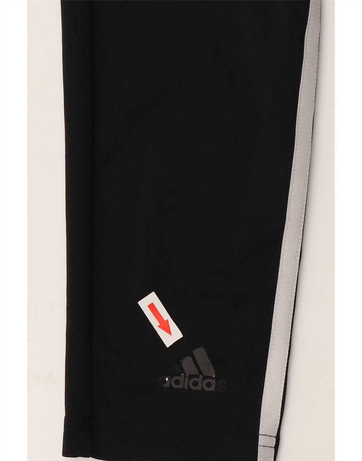 Adidas Womens Climalite Leggings UK 8/10 Small Black Polyester