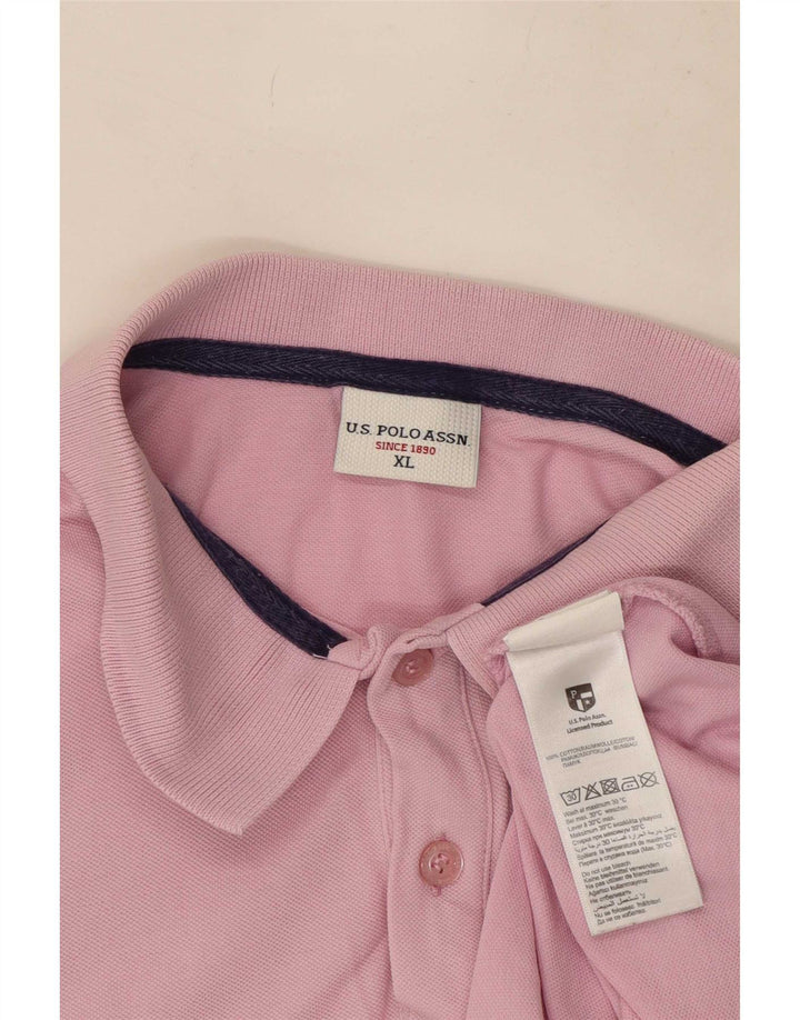 U.S. Polo Assn. Herreskjorte XL Pink Bomuld