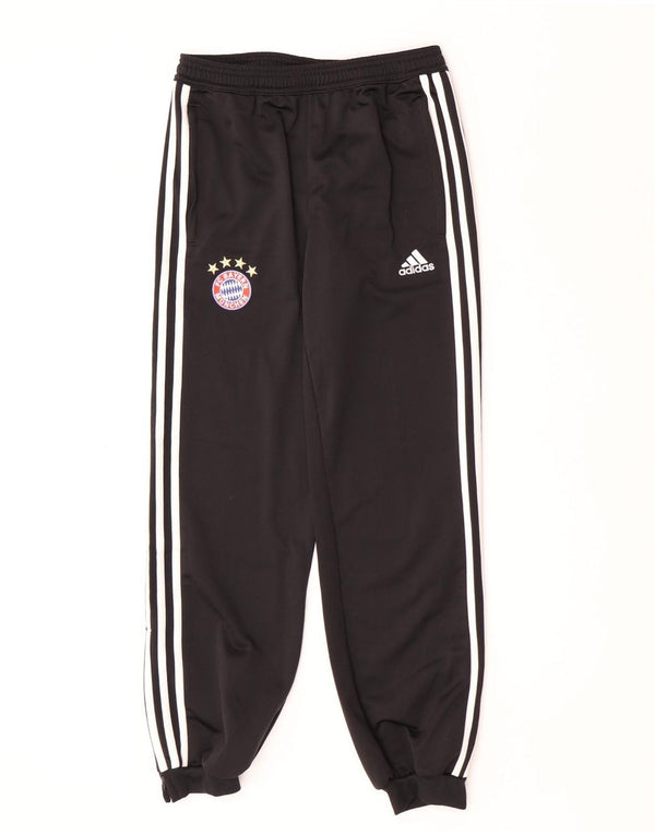 Adidas Boys FC Bayern Munchen Træningsdragt Bukser Joggers 11-12 år Sort