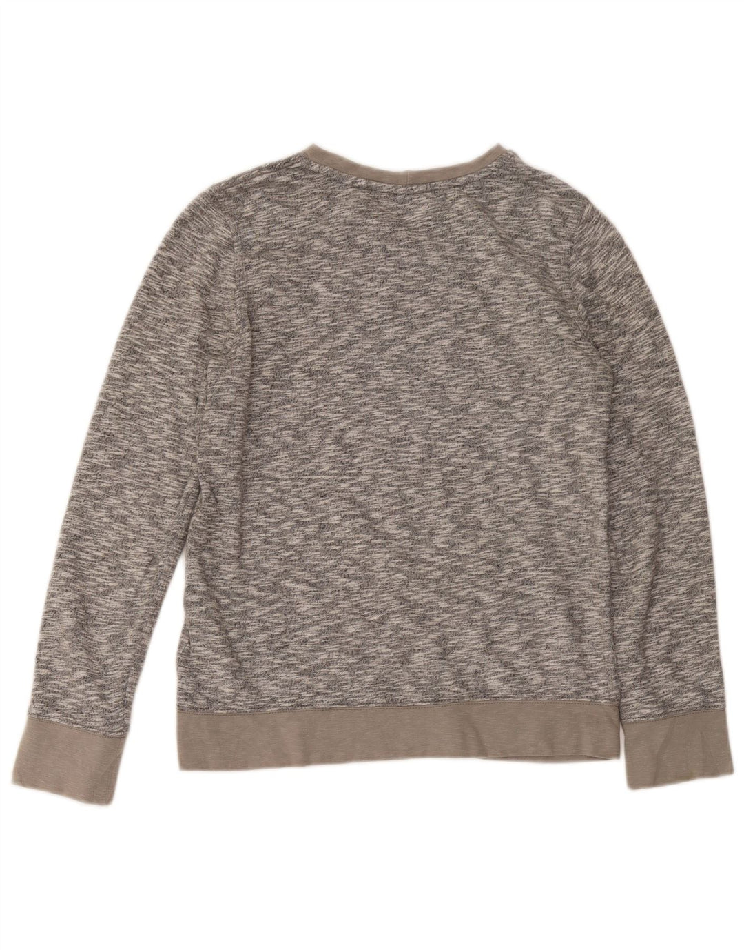 Carhartt Dame Sweatshirt Jumper US 4/6 Small Grey Flecked Bomuld