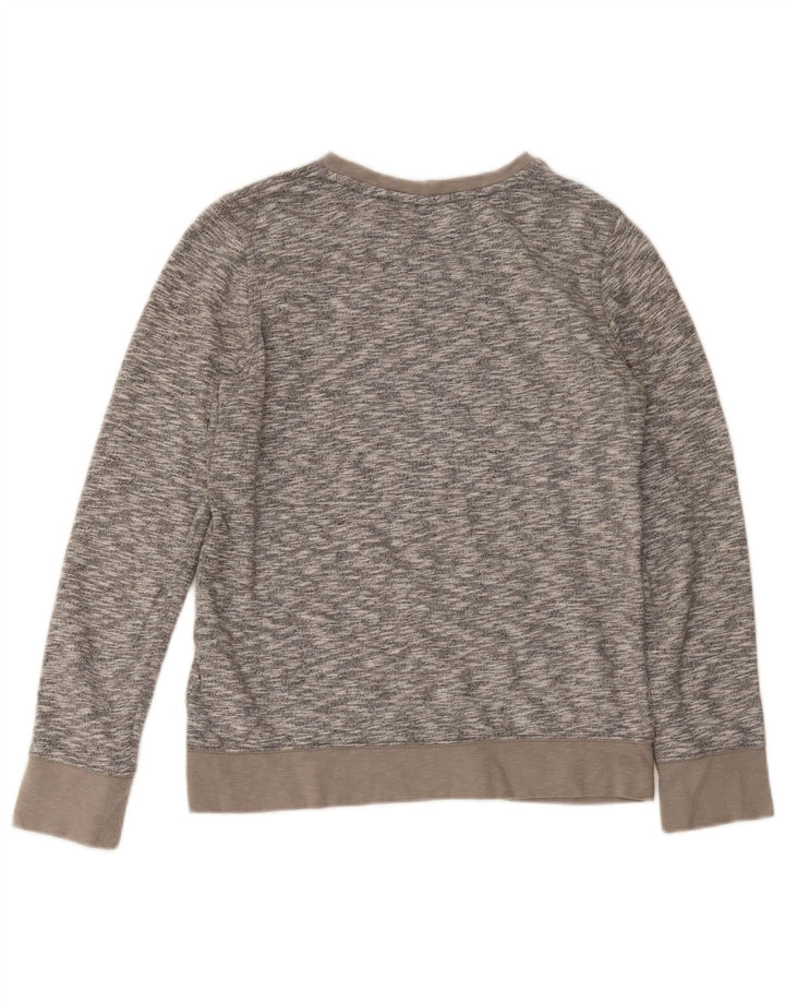 Carhartt Dame Sweatshirt Jumper US 4/6 Small Grey Flecked Bomuld