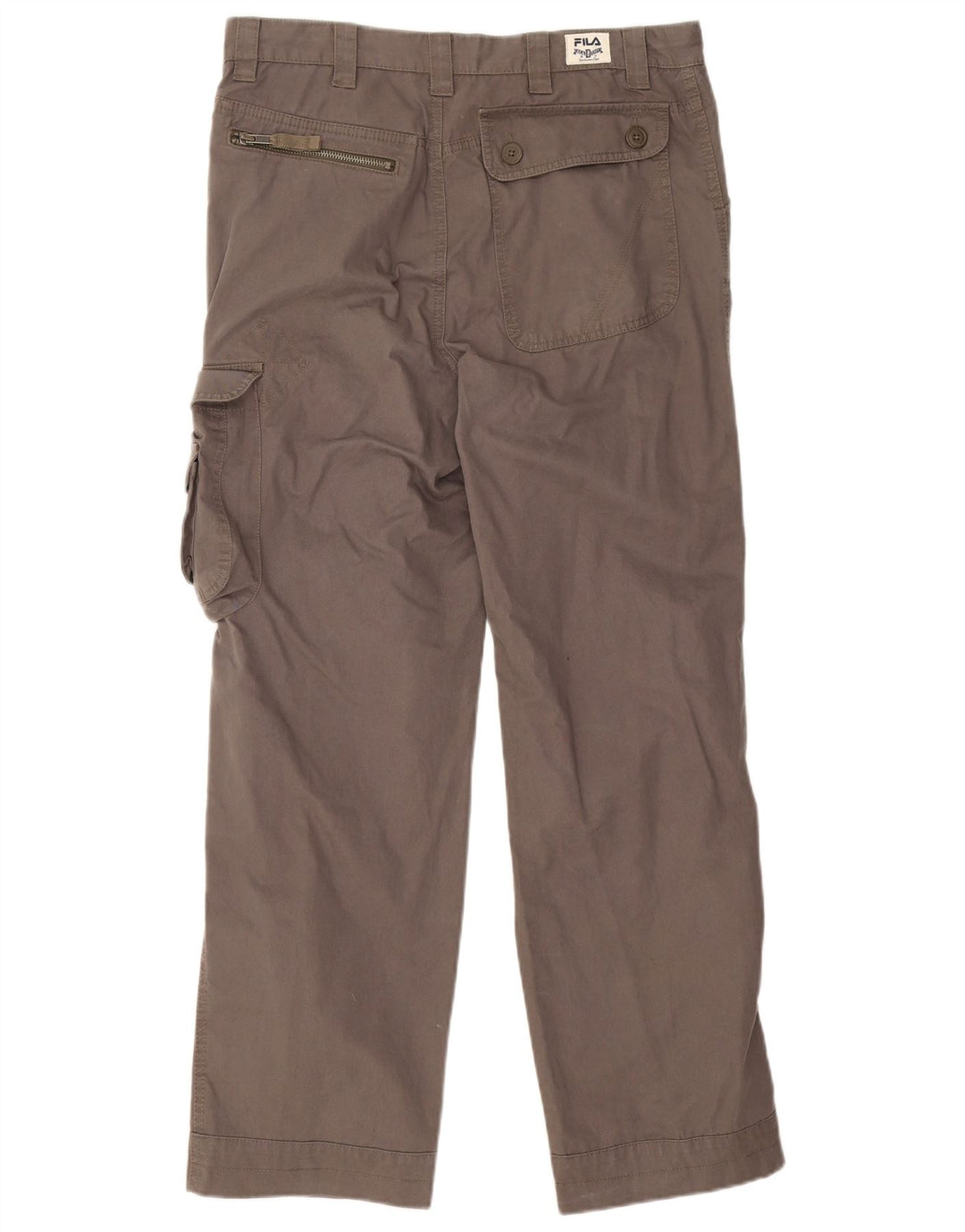 Fila Straight Cargo bukser til mænd W32 L28 brun bomuld