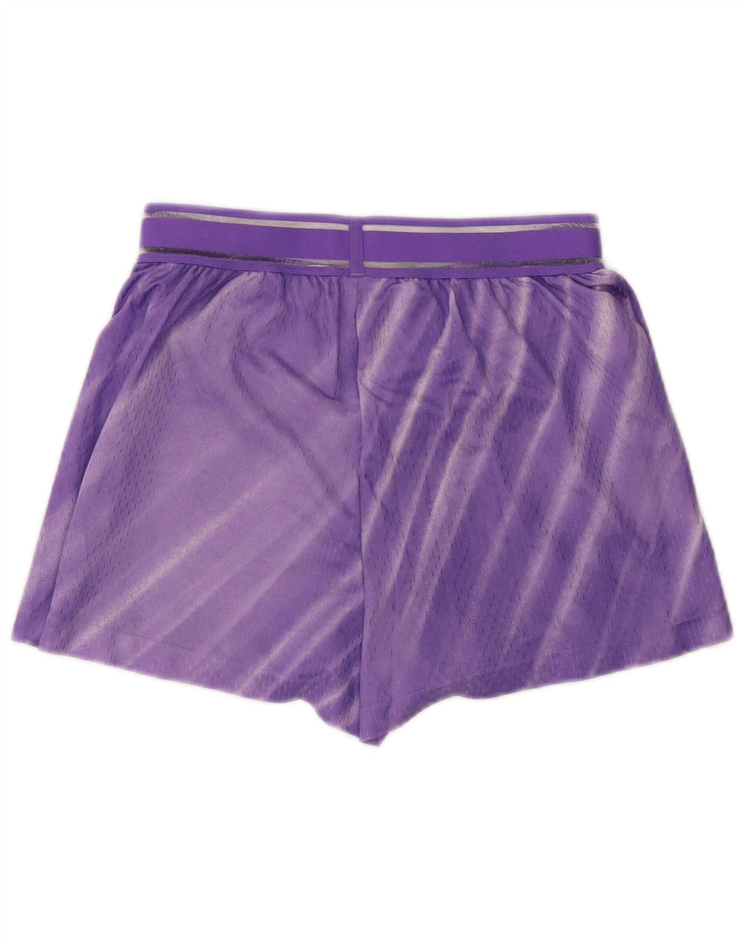 Nike sportsshorts til kvinder UK 14 Mellem lilla stribet