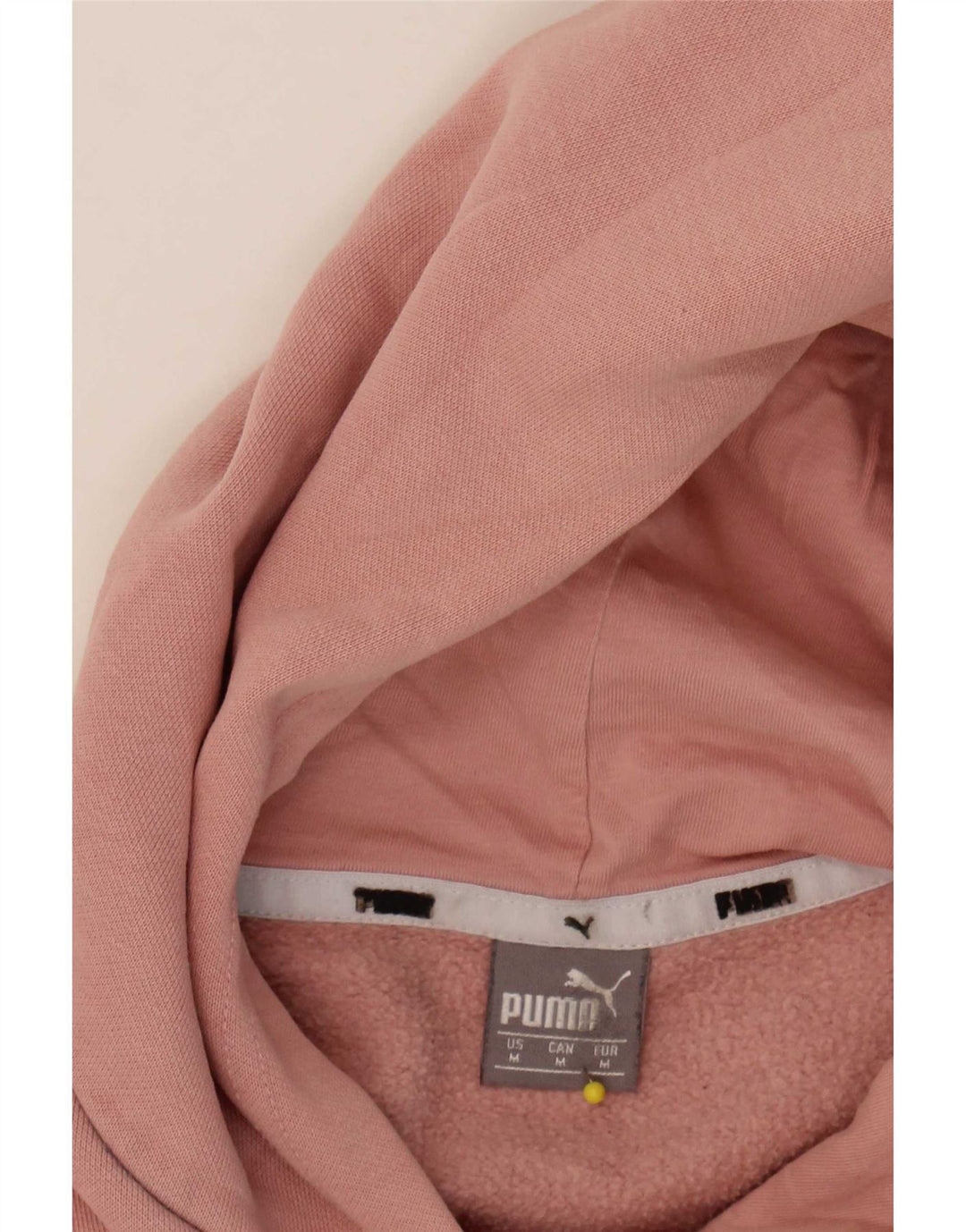 Puma Graphic Hoodie Jumper UK 14 Medium Pink