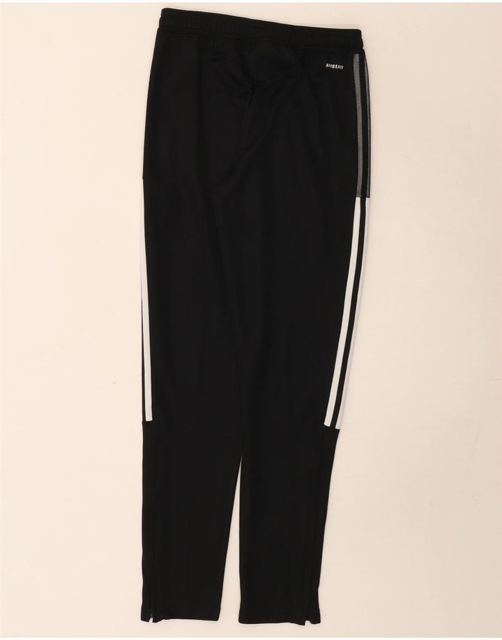 Adidas Boys Aeroready Tracksuit Bukser 13-14 år Sort Polyester