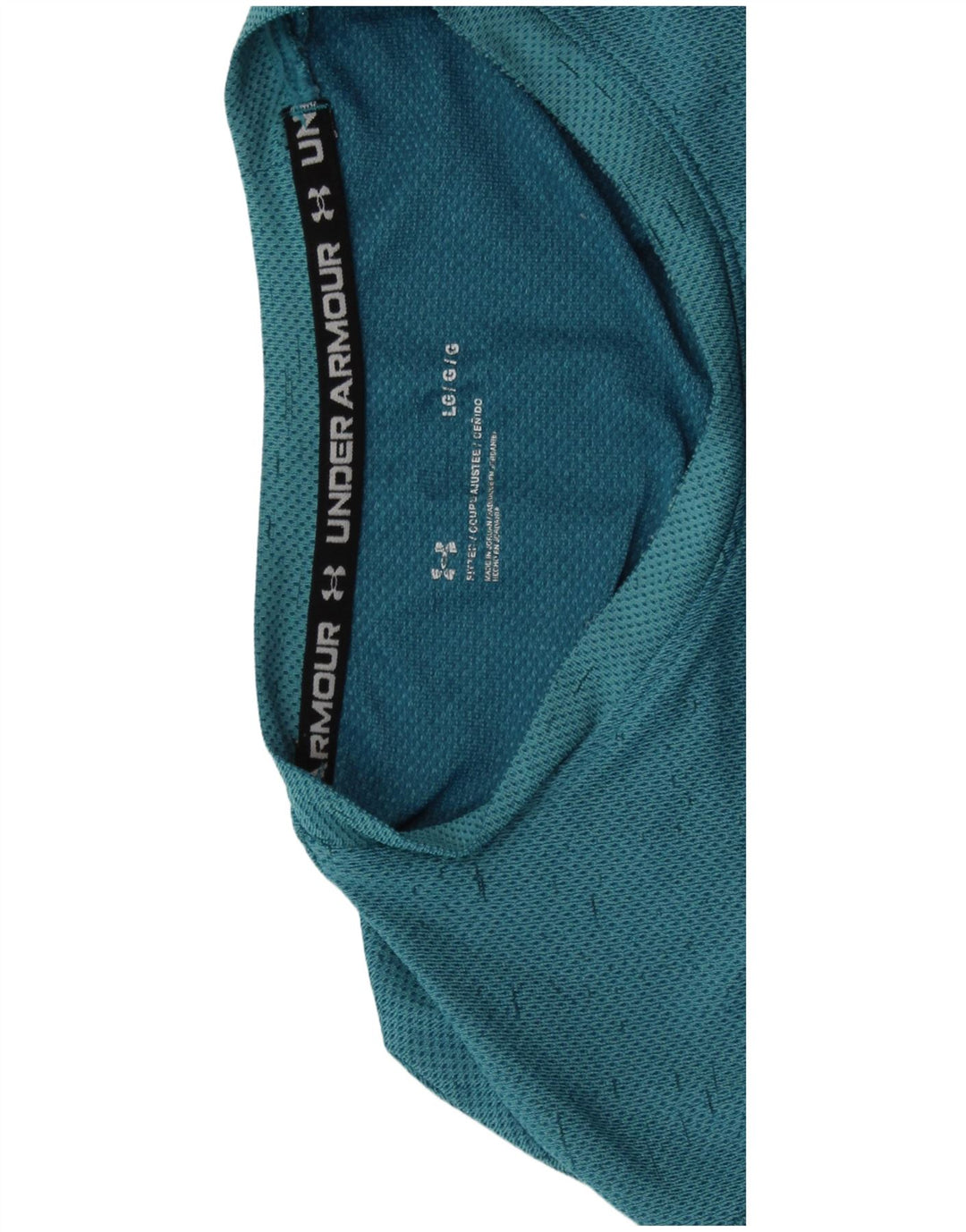 UNDER ARMOUR Herre T-Shirt Top Stor Blå Flecked