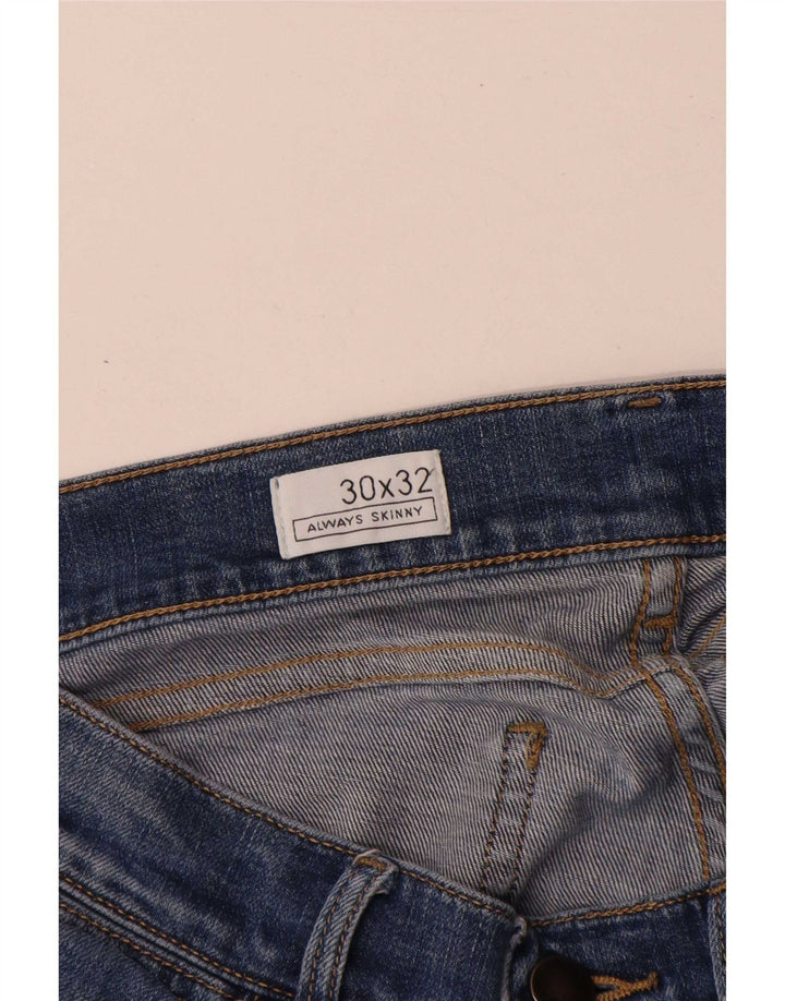 Gap Dame Skinny Jeans W30 L32 Blå Bomuld