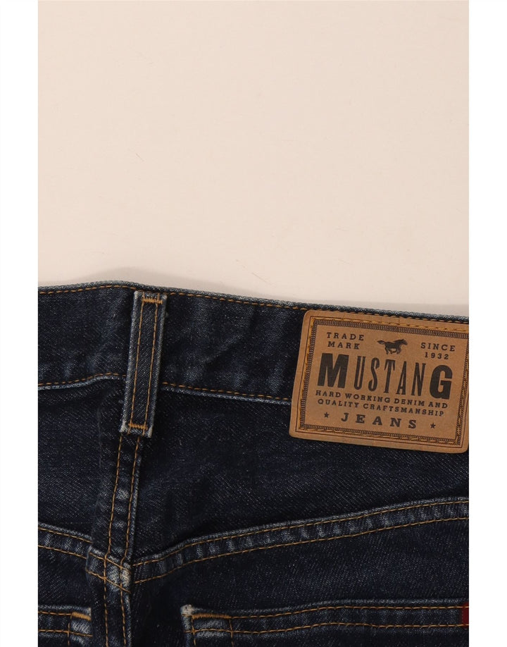 Mustang Straight Jeans til mænd W28 L30 Marineblå