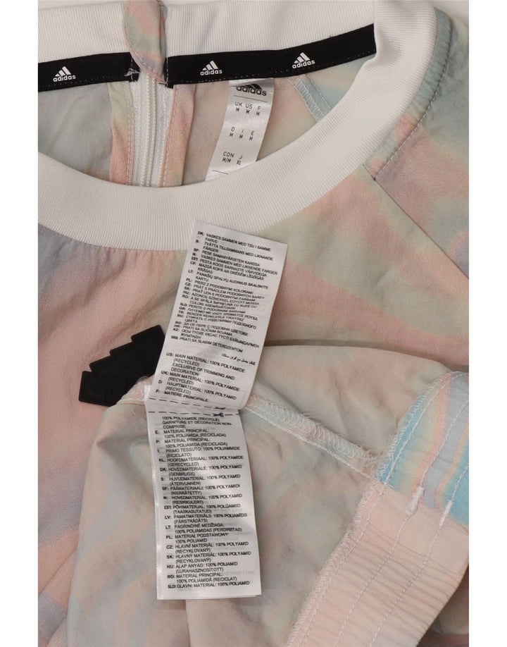 Adidas Herre Pullover Træningsdragt Topjakke Medium Flerfarvet Tie Dye