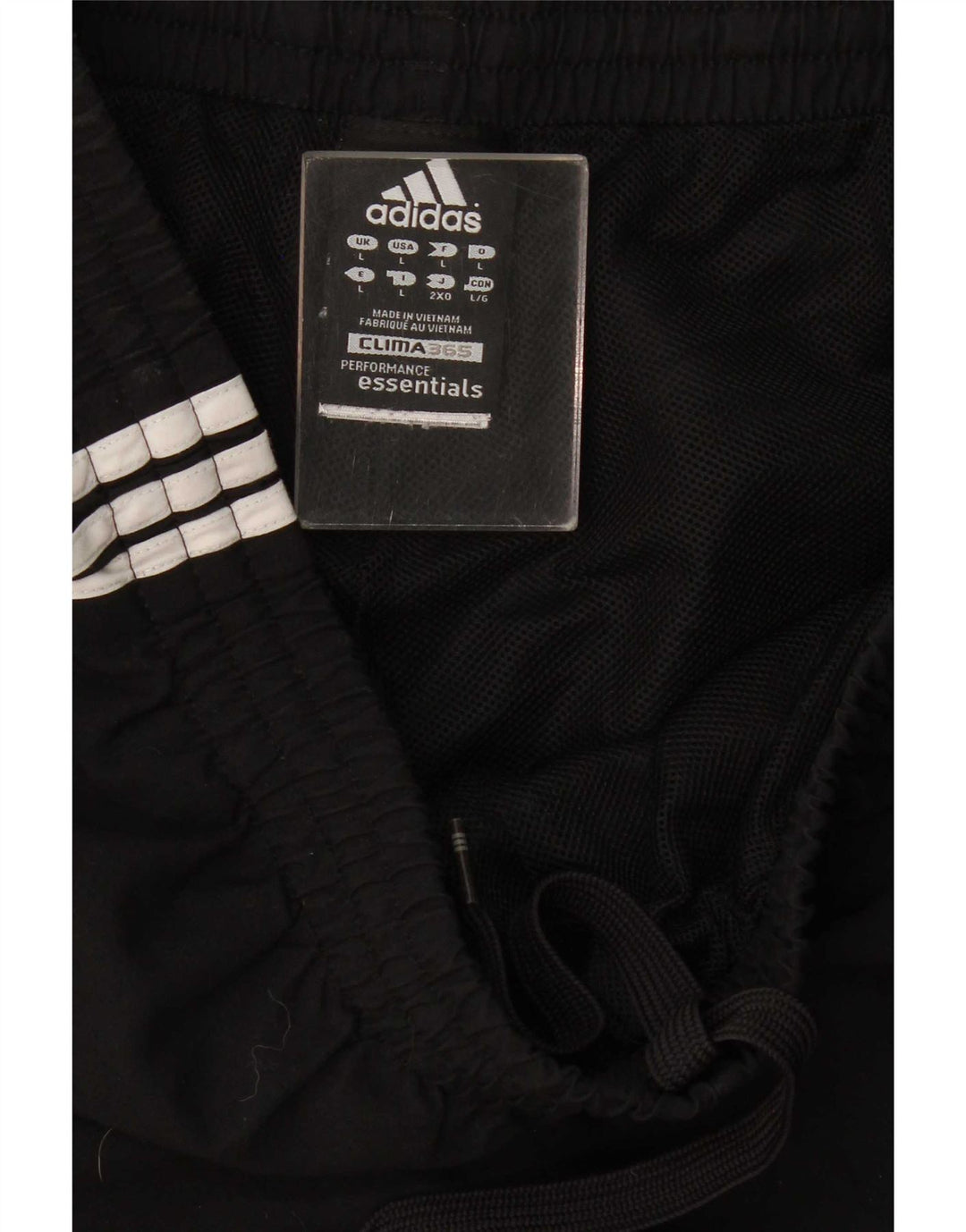 Adidas Herre Clima 365 Træningsdragt Bukser Joggers Large Sort Polyester