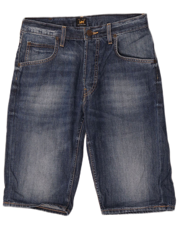 Lee Herre denimshorts W28 Små blå bomuld