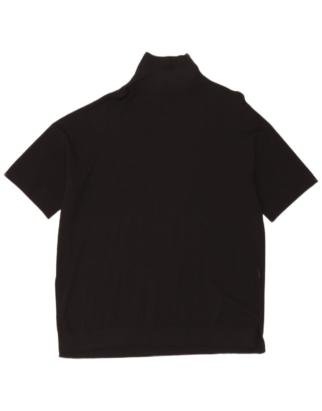 Max Mara Dame Bluse Top UK 20 2XL Sort