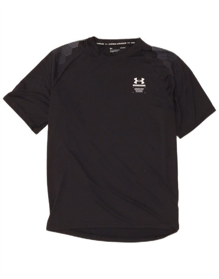 Under Armour Herre T-Shirt Top Stor Sort Polyester