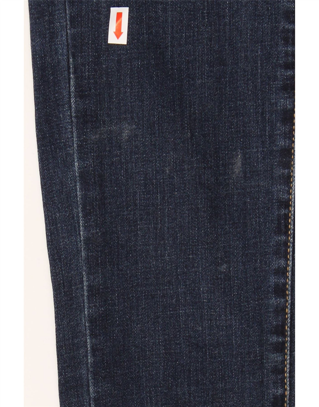 LEVI'S Dame 710 Super Skinny Jeans W32 L30 Blå Bomuld